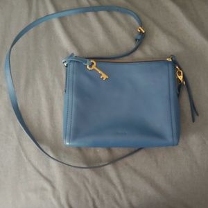 Blue Fossil purse